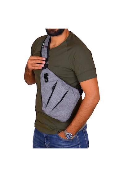 Strong Body Bag Tek Omuz Çapraz Askılı Göğüs ve Sırt Çantası