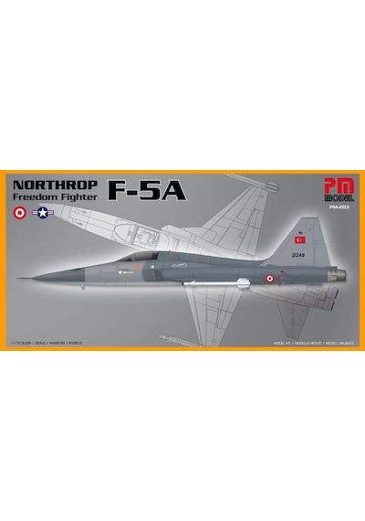 Northrop F-5 A Freedom Fighter Pm Model Demonte Plastik Uçak Maket Kiti