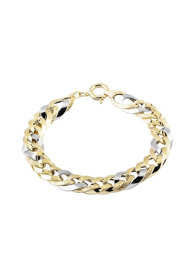 Altın Bileklik Hallow Tasarım 14K Sarı Beyaz N11.32852 Sarı Altın