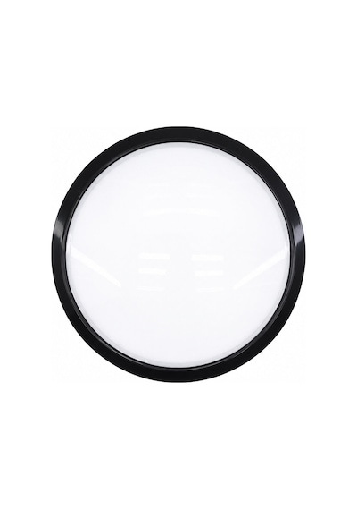 20w Siyah Metal Kasa Sıva Üstü Yuvarlak Ledli Glop Armatür Ip20 6500k - 1800lm E1212/s 5570