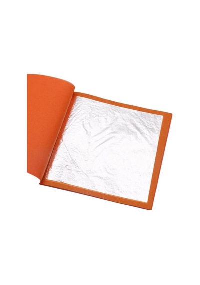 Rich İmitasyon Yaprak Varak 16x16cm 25 Adet Gümüş