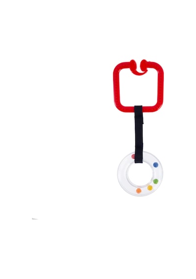 Babyjem Pusete Asılabilir Kare Sesli Çıngırak Sarı