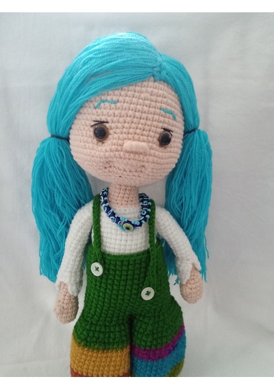 Amigurumi Bebek Mavi