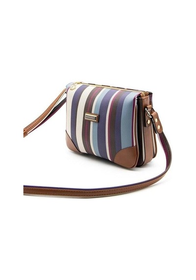 Silver Polo Sp784 Kadın Çapraz Çanta Ekose Mix-taba