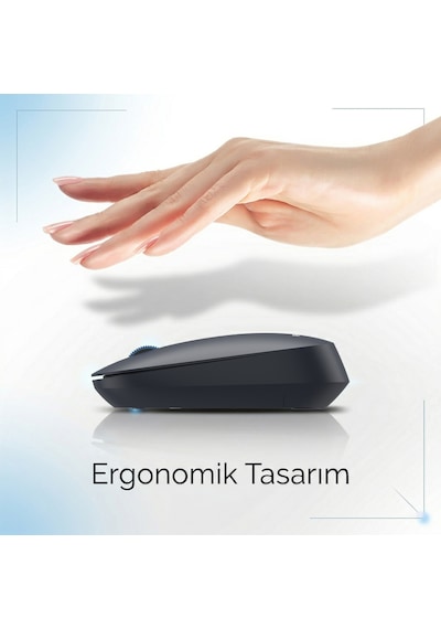 Philips SPK7438 Kablosuz 1600DPI 4 Tuşlu Optik Sessiz Mouse