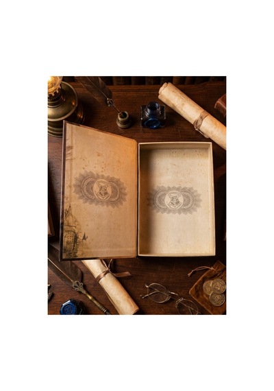 Harry Potter Lisanslı Kitap Görünümlü Dekoratif Kutu 24x16 Cm