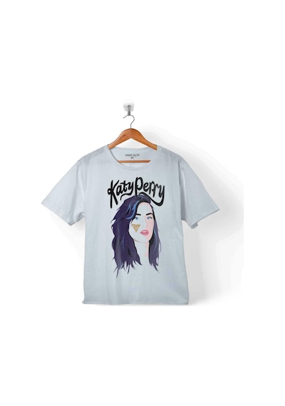 Katy Perry Resimli Tasarım Çocuk Tişört 001