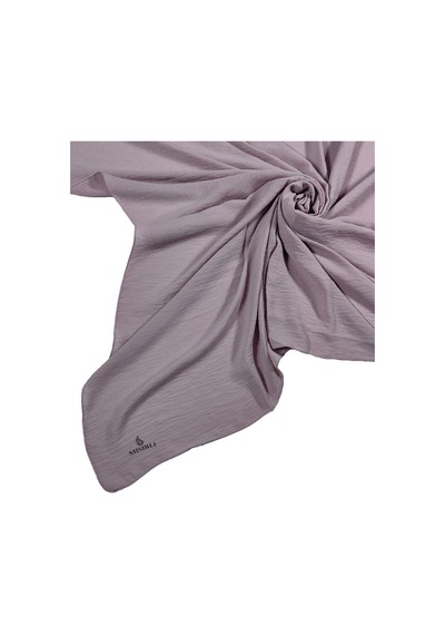 Mim Eşarp Mısırlı Eşarpları Aerobin Jazz Caz Eşarp 110x110 Cm Açık Gül Kurusu