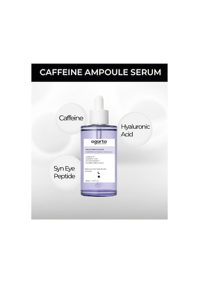 Agarta Natural Ampoule Gözaltı Morluk Ve Torbalama Giderici Serum 50 ML Agarta Natural Ampoule Gözaltı Morluk Ve Torbalama Giderici Serum 50 ML