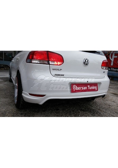 Vw Golf 6 Arka Tampon Eki --- Fiberdan Tuning