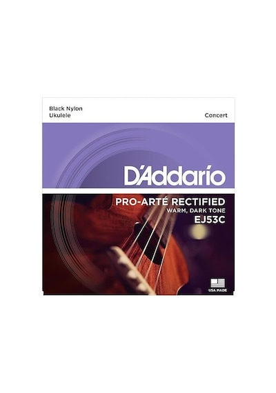 Daddario Ej53c Concert Ukulele Teli Pro-arte Rectified