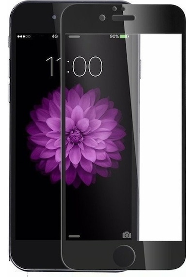 Apple Uyumlu   iPhone 8 Plus 5D Tam Kaplayan Ekran Koruyucu Kırılmaz Cam (394132488)