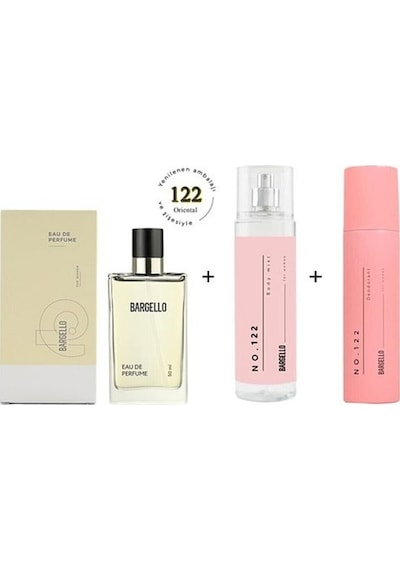 Bargello 122 Set Parfüm Deodorant Bodymist -mnms122set Diğer