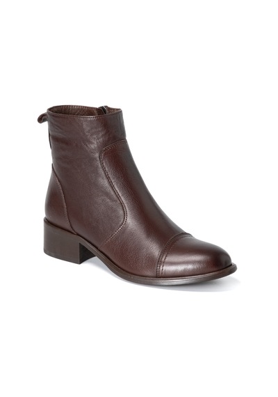 Marrone Brown Bot Kadın 25k12002 Vergelio Skin Boot Marrone Brown