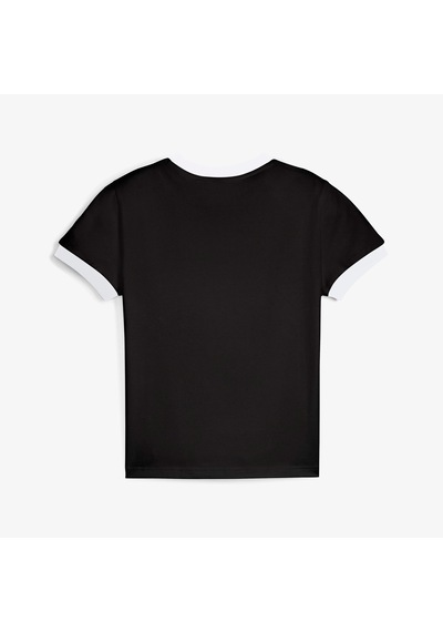 Puma T7 Slim Kadın Siyah T-shirt 632129 Siyah