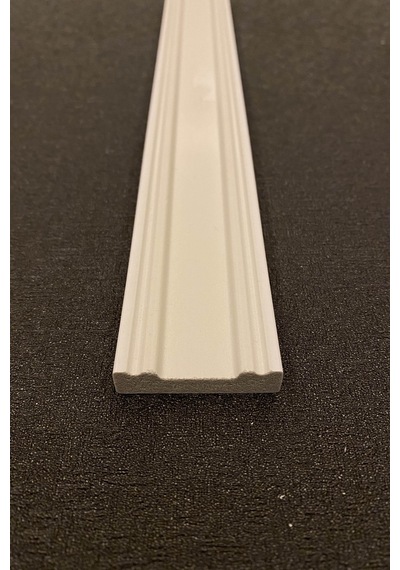 Boyanabilir Duvar Çıtası 4 Cm Poliüretan Düz Çıta Boyanabilir Çıta 7 Boy 16 Metre