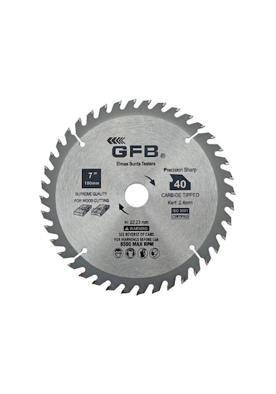 Elmas Uçlu Sunta Ahşap Kesme Daire Testere 115 Mm