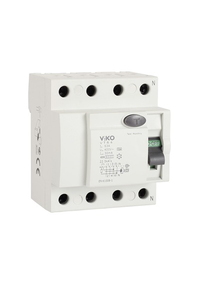 Viko Kaçak Akım Rölesi 4x40A 30mA VTR4-4030