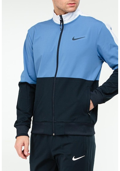 Nike Ea-4058 Battal Beden Erkek Polyester Eşofman Takımı Lacivert
