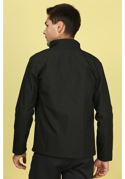 Exuma 2011069 Erkek Softshell Outdoor Siyah Mont 001