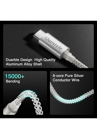 Questyle Qlınk Usb-c Dac Özellikli Kablo