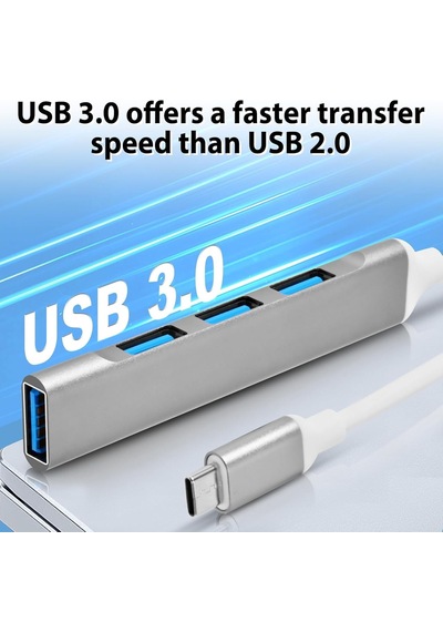 Lexroo Type-c To Usb Hub 4 Port Çoklayıcı Çoğaltıcı Adaptör