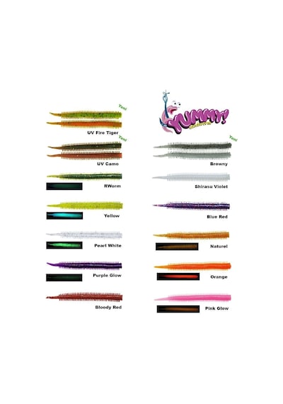 Fujin Yummy Sandworm 7cm LRF Silikonu