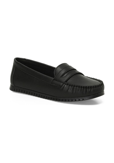 Polaris 324024.z 4pr Siyah Kadın Loafer 000000000101876236 Siyah