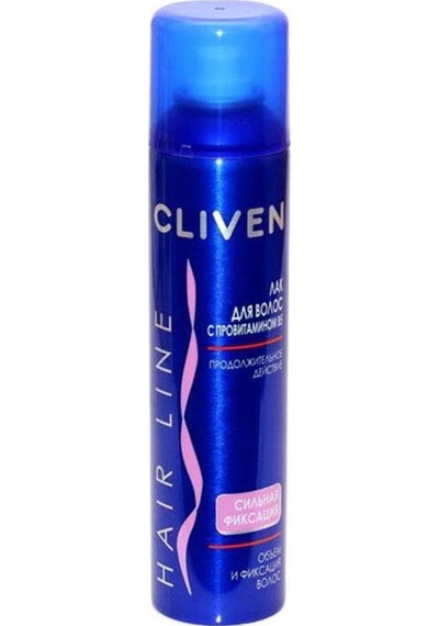 Cliven B5 Vitaminli Güçlü Tutuş Saç Spreyi 250 Ml