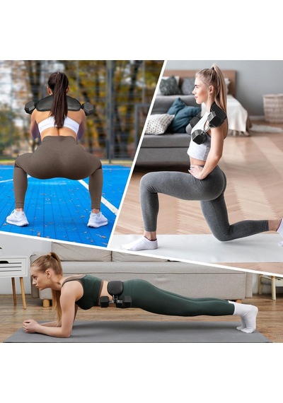 Kalça İtme Kemeri, Kettlebells Veya Kavrama Plakaları İçin Dambıl Kalça İtme Kemeri, Ev Spor Salonunun Ganimet Eg