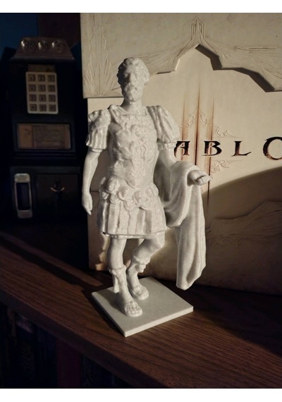 15cm Marcus Aurelius Roma İmparatoru Biblo Figür Heykel