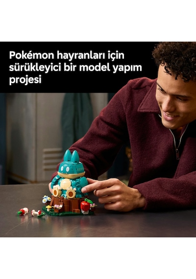 LEGO® Pokémon™ Munchlax 72150 - Yetişkinler için Aksesuarlar İçeren Yaratıcı Koleksiyonluk Model Yapım Seti (757 Parça)