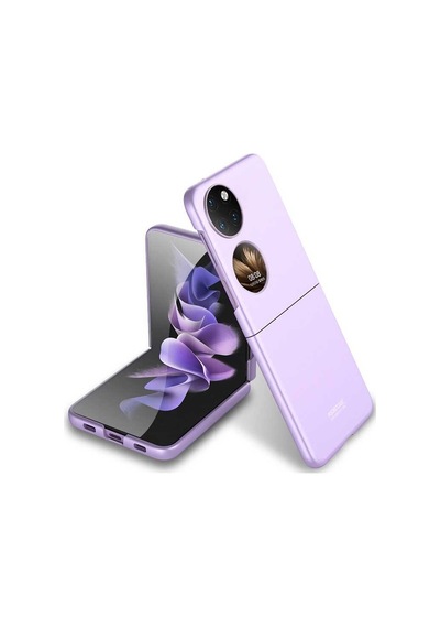 Huawei P50 Pocket Kılıf Mat Görünümlü Ultra İnce Sert Kıpta Kapak