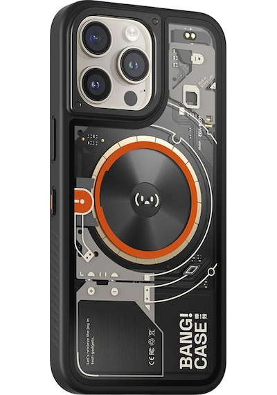 Apple Uyumlu iPhone 14 Pro Kılıf Özelleştirilebilir 3 Fonksiyonlu Bluetooth Bağlantılı Bitmo Lab Bangcase A