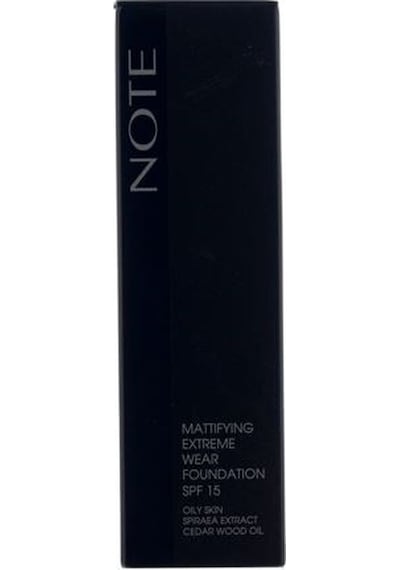 Note Mattifying Extreme Wear Fondöten Spf15 No:04 Sand 35 ML