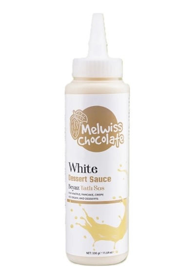 White Dessert Sauce Beyaz Tatlı Sosu 330 Gr 6'lı
