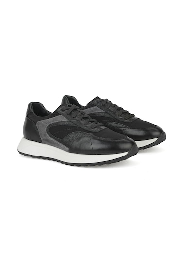 Ziya, Erkek Hakiki Deri Sneaker 1531026z313 Siyah 1531026z313 000 Siyah