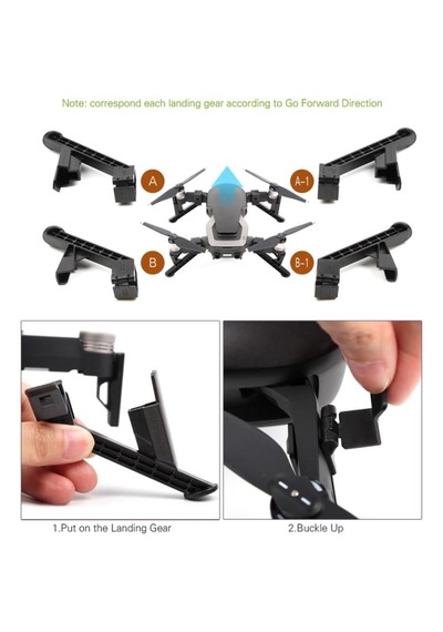 DJI Mavic Air Güvenli Yüksek İniş Ayağı Seti