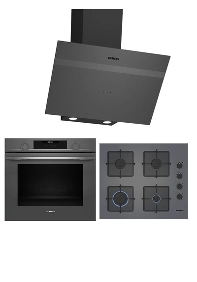 Siemens HU717ABN0T - EO6C8PP300 - LC64KPJ70T Ankastre Set