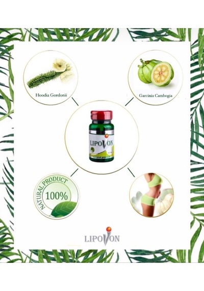 Lipovon Plus Fat Burner İstah Kesici 30 Caps