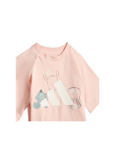 Adidas I Trnstr T Set Çocuk Takım Ke0757 Pembe