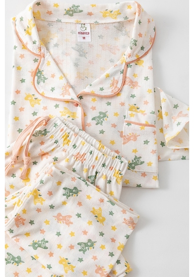 Nisanca Uzun Kol Gömlek Yaka Kadın Pinterest Pijama Takımı - Mevsimlik Kadın Pijama- Geniş Beden Aralığı Karışık Nisanca Uzun Kol Gömlek Yaka Kadın Pinterest Pijama Takımı - Mevsimlik Kadın Pijama- Geniş Beden Aralığı Karışık