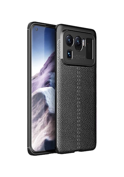 Xiaomi Mi 11 Ultra Kılıf Zore Niss Silikon Kapak Siyah
