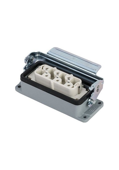 Mete Enerji 6x35a. Çoklu Makine Prizi Tek Metal Mandallı 403566s