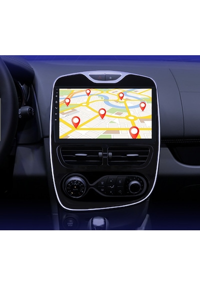 RENAULT CLİO 4 MULTİMEDYA 10 İNC IPS EKRAN 4GB-64GB ANDROİD 12 SÜRÜM PARK KAMERASI HEDİYELİ