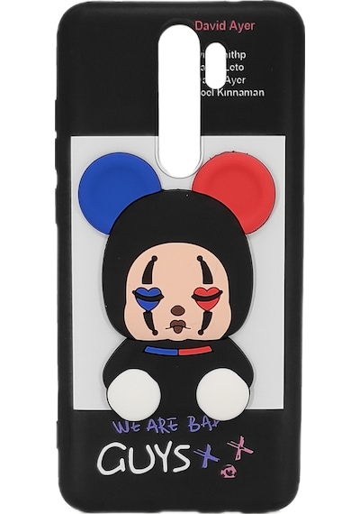 Nettech Xiaomi Redmi Note 8 Pro Uyumlu Three D Case Seri Arka Koruma Kılıf - Yeşil Yeşil