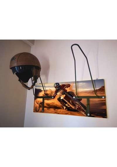 Özel Fotoğraflı Kask Askısı, Motorcu Kask Askısı, Personalv20