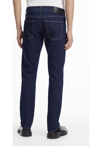 Calvin Klein Slım Fıt Coolmax Mıd Erkek Lacivert Kot Pantolon