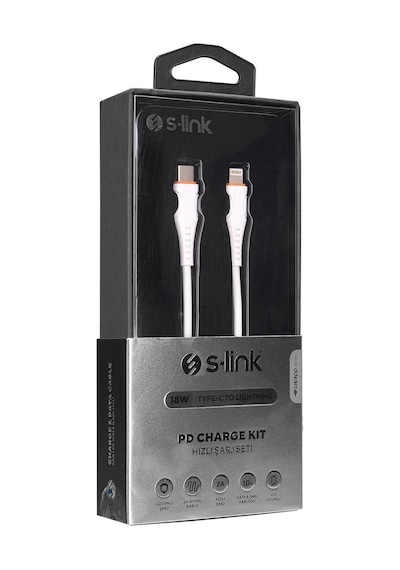 S-link Sw-c115 1m Type-c To Lightning Data Ve Şarj