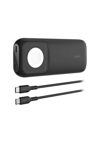 Belkın Boostcharge Pro Apple Uyumlu Hızlı Kablosuz Şarj Cihazı + USB-C 20 W Powerbank